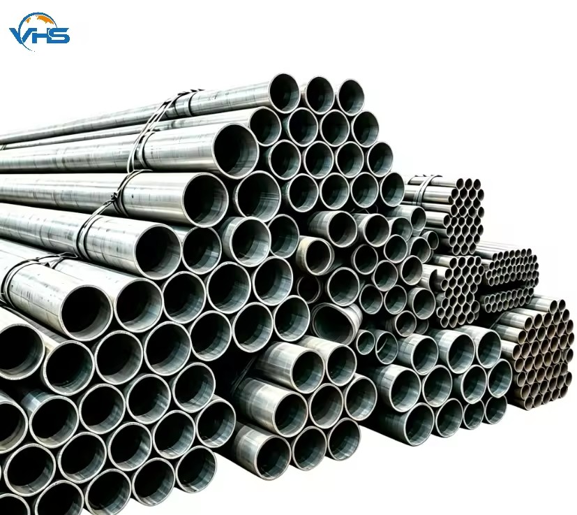 Industrial Grade Non-oiled Round Steel Pipes ERW Hot Rolled A53/A106 Steel Pipe