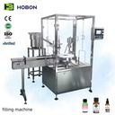 4 Nozzle Servo Control Liquid Filling Machine 5-50ml Dropper Bottle Filler Soft Tube Paste Filling Machinery