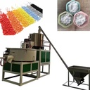 Vertical Vacuum Automatic Powder Feeder for Plastic Industry, Matched with Extruder Mixing Unit