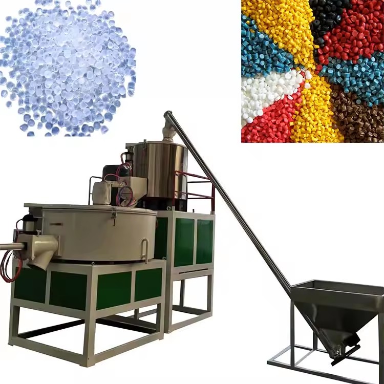 Osno ZKS-300 Steel Vertical Single-screw Vacuum Powder Loading Machine 60kW Dust-Free Conveyor for PP/PE Profile Production