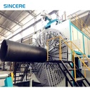 HDPE Spiral Wound Pipe Equipment Chemical Tanks Pipe Making Machine Save Energy