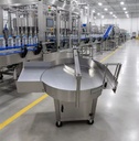 GP-0A Automatic Bottle Feeding Turntable Plastic Glass Bottle Unscrambler Feeder Table for Beverage Filling Production Line