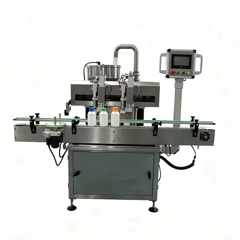 Piston Rotor Pump Filling Machine GSGZ-2A for Food & Beverage Water & Cosmetic in Plastic/Glass/Metal Bottles 100-2000mL