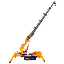 8M to 24M Outdoor All Terrains Crawler Lifting Crane 3T Jib Spider Crane Price