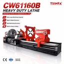 Heavy Duty Horizontal Lathe CW61160 Swing 1600mm Large Shaft Ship Wind Power Hardened Guideway Steel Cast Iron Batch