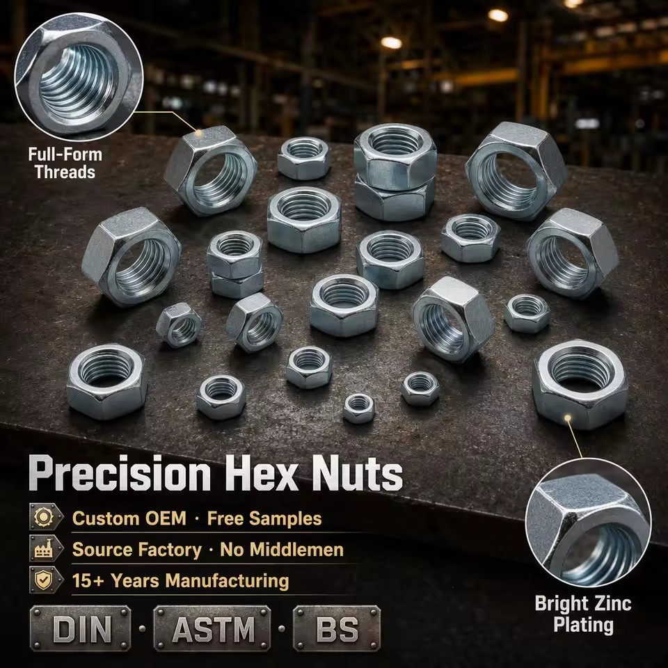 High Quality Carbon Steel Multi-Specification Nut