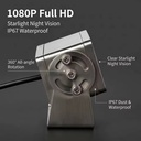 Xiyue XY-FB515 Mini Explosion Proof AHD 1080P Vehicle Camera 304 Stainless Steel ExdCT6 IP67 Waterproof Oil Tanker Chemical