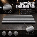 High Quality 8.8 Grade Multi-Specification Carbon Steel Hot Dip Galvanized Thread Rod