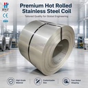 HST Stainless Steel Coil Strip 201 304 316L Cold Rolled Polished 2B Finish Industrial Manufacturer Wholesale Supplier