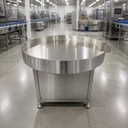 Electric Beverage Food Bottle Accumulating Turntable SP-0A Automatic Collecting Equipment for Plastic Glass Metal