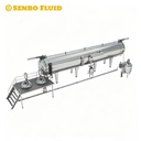 Continuous Vacuum Belt Dryer CE Certified Energy Saving with CIP System for Coffee Concentrate and Tea Extract Liquid Drying