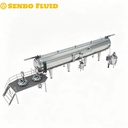 Industrial Vacuum Belt Dryer CE Certified with CIP Cleaning PLC Control Energy Saving for Lithium Salt Solution Drying