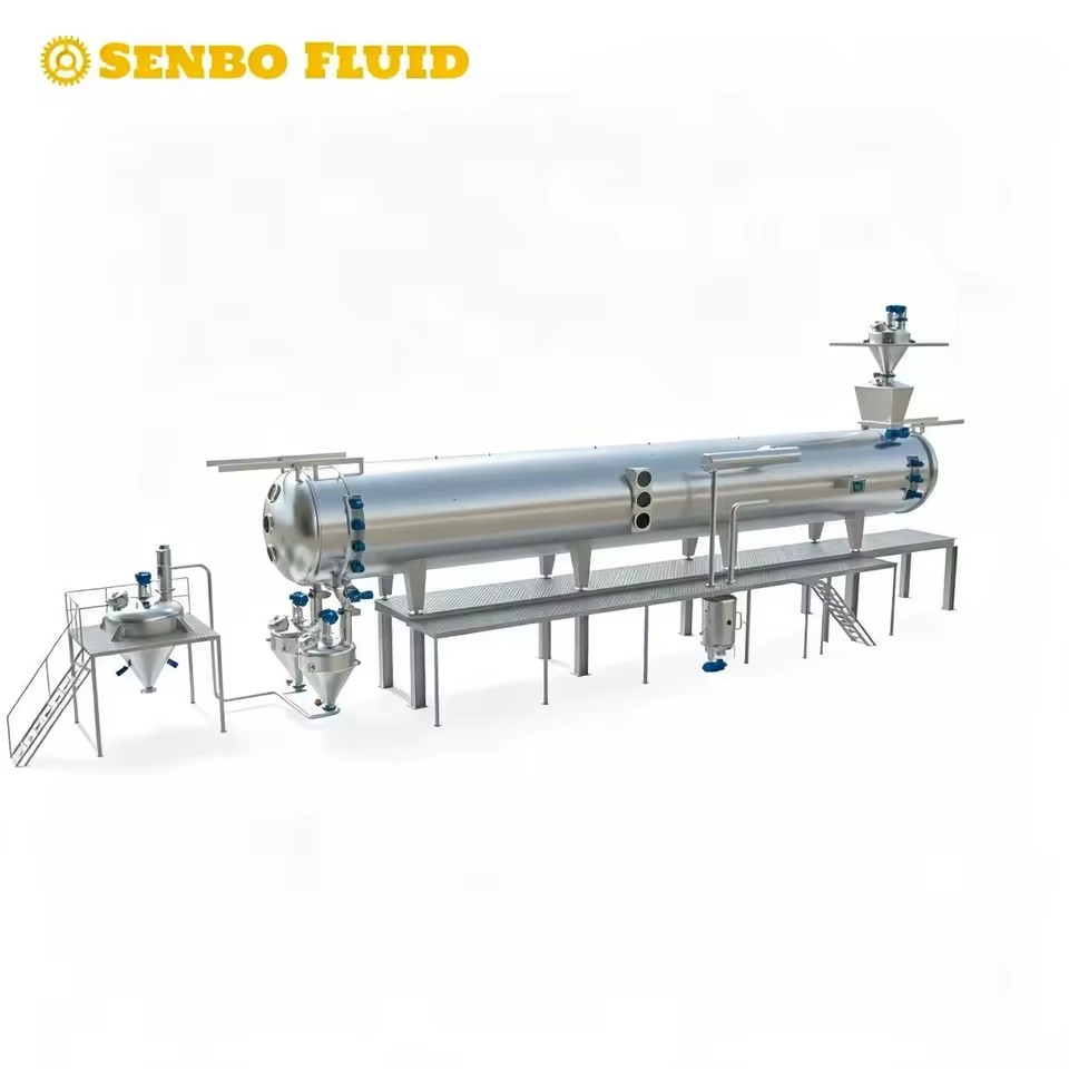 Continuous Vacuum Belt Dryer Low Temp Heat Sensitive Material Drying Machine PLC Auto Control for Food Natural Ingredient Solid