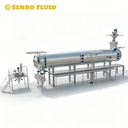 Large Capacity Continuous Vacuum Belt Dryer With PLC Control CIP Cleaning System for Polysaccharide Sweetener Solid Processing