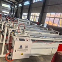 Stable Operation Servo Flying Cutting Machine, Compatible with PP, PE, PVC Plastic Pipe Profile Extrusion Processing Line