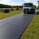 Custom Size HDPE UHMWPE Road Mats for Construction Sites and Events