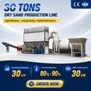 Advanced Industrial Sand Dryer for Construction Mineral Processing Three Pass Rotary Dryer Machine CE ISO Certified Tool