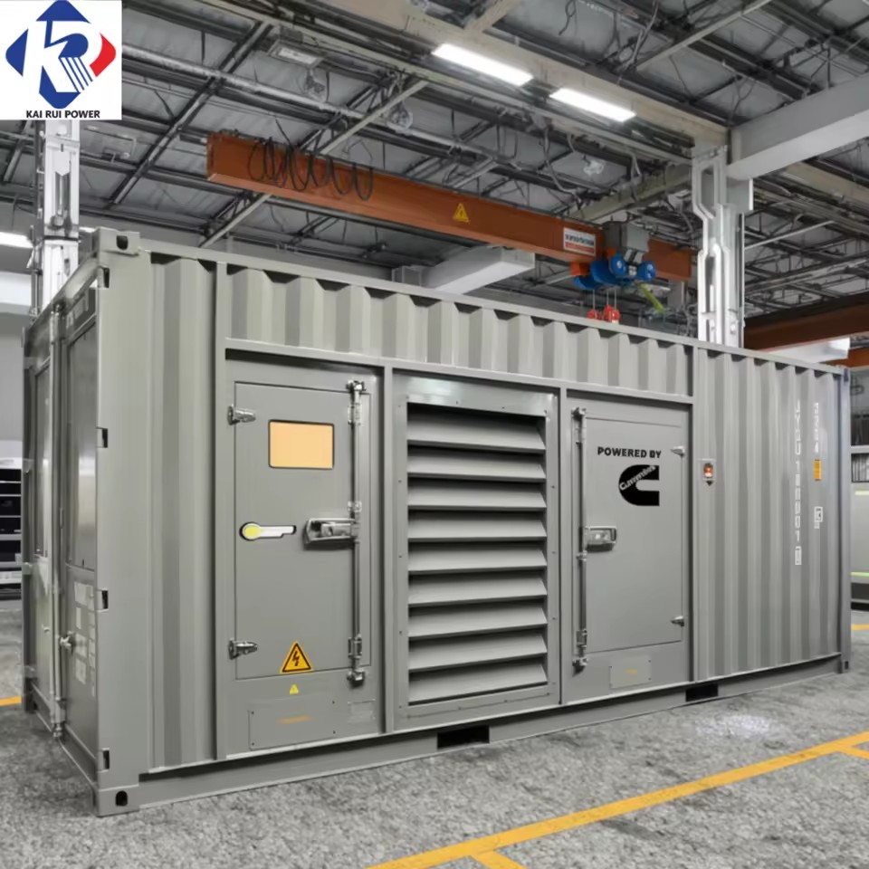 Cummins 800kW 2000kW Silent Diesel Generator 50/60Hz 3-Phase ISO 9001 CE Certified Mining Data Center Industrial Power