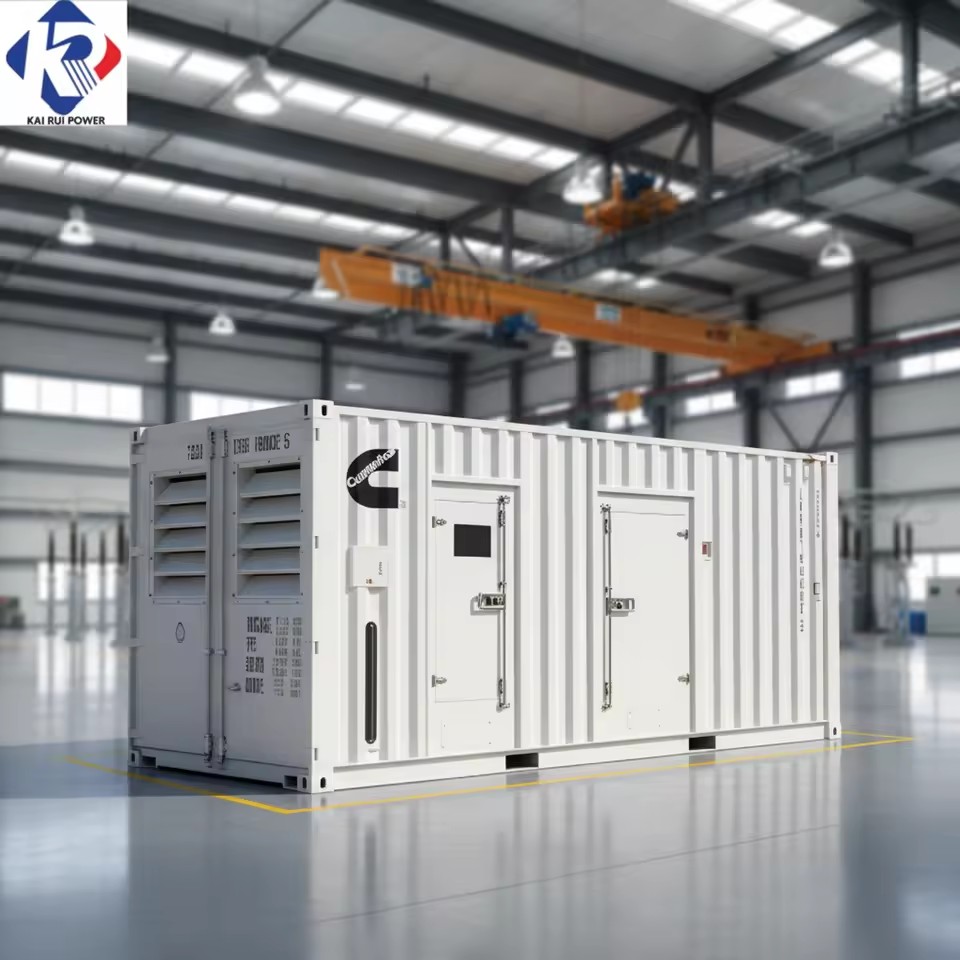 Cummins 1250kVA 2000kVA Silent Diesel Generator 50/60Hz 3-Phase ISO 9001 CE Certified Data Center Industrial Mining