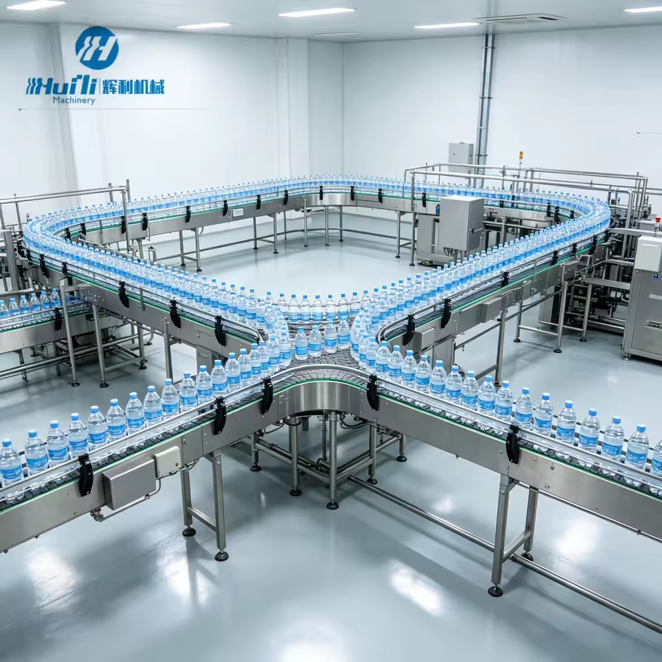 Industrial PET Bottled Water Production Line Bottle Washing Filling Capping Integrated Machine Full Set Equipment