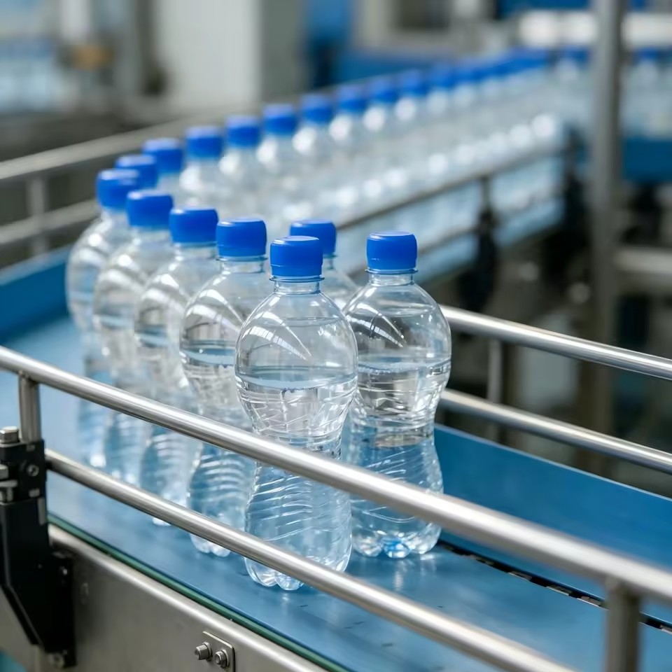 Motor Control 8000BPH High Speed Water Filling Machine Full Automatic Pet Bottle Water Production Line for 500ml 600ml