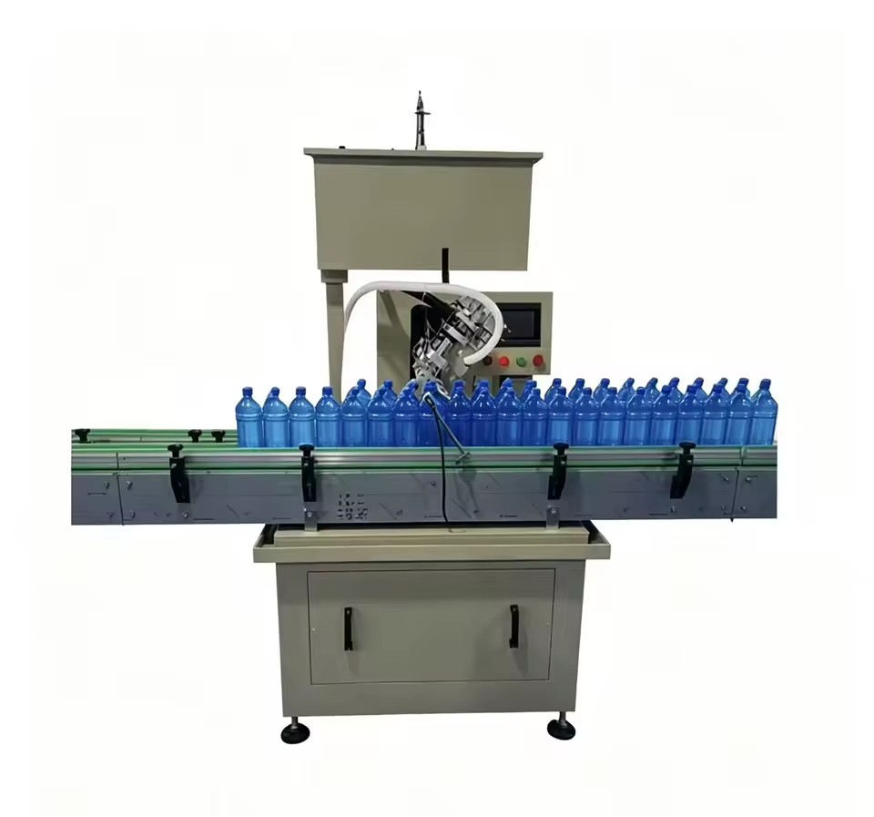 Automatic Anti-corrosion 50-5000ML Magnetic Pump Filling Machine for Corrosive Liquids Plastic Glass Bottle