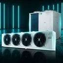 Air Cooled Copeland Inverter Condensing Unit for Cold Room Freezer Walk in Cooler Unit Hot Gas Defrosting Series Refrigeration