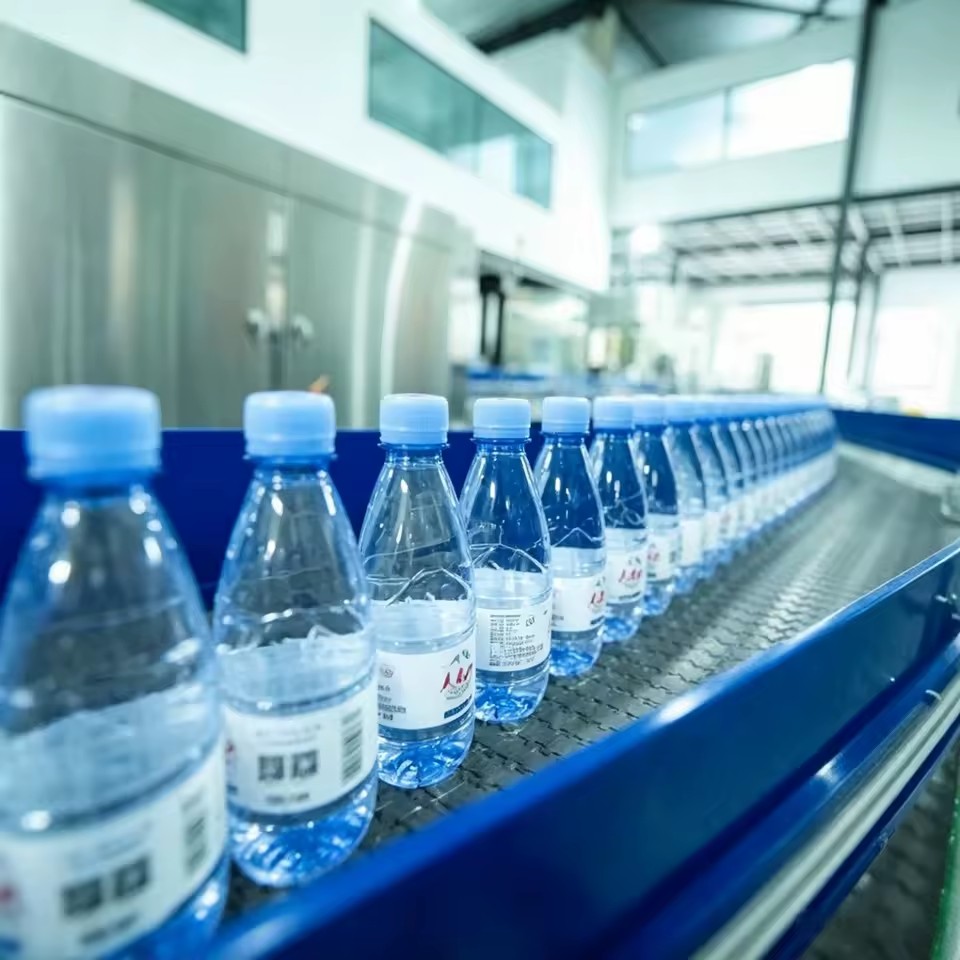 Reliable Automatic 12000BPH Pure Water Bottling Equipment PLC Control for 500ml PET/Glass Bottles High-Accuracy Filling Machine