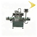 Automatic 2 Heads Rotor Rotary Lobe Pump 100-2000 ml Cosmetic Cream Bottle Filling Machine for Thick Paste Sauce Liquid