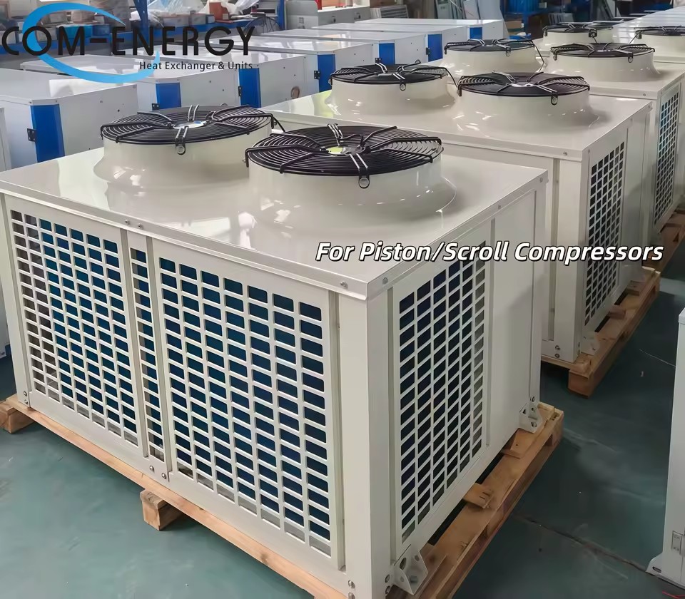 Air Cooled Condensing Unit Copeland Scroll Compressor A2L Refrigerant R454B for Cold Room Walk in Cooler Cold Storage 3HP 25HP