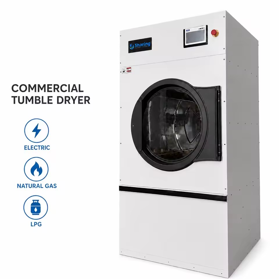 Industrial Laundry Machine Dryer Machine for Laundry Commercial Clothes Drying Equipment with High Efficiency