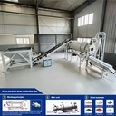 Heavy Duty Triple Pass Sand Dryer for Silica and Quartz Sand Drying Gear Driven Hot Air Circulation ISO CE Approved Gear