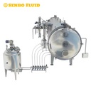 PLC Controlled CE Certified Vacuum Belt Dryer Equipment With Touch Screen Low Temperature Drying for Boswellia Extract