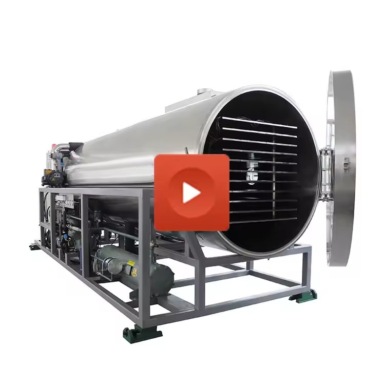 Lyophilization Equipment Freeze Drying Lyophilizer Machine Industrial Fruit Food Vacuum Freeze Dryer