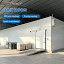 Mushroom Growing Equipment Walk in Cooler Cold Room 10 Tonnes Capacity Stockage En Chambre Froide