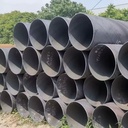 Carbon Steel Spiral Welded Pipe Q345B/Q235B Grade Other Standard Abrasive Blasting Derusting Surface Treatment Bending