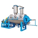 PZG New Food Processing Energy Saving Low Temperature Rotary Vacuum Paddle Dryer SUS304/SUS316 Material Motor Gearbox Pump