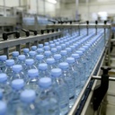 12000BPH PLC Controlled High-Accuracy Automatic Water Filling Machine for Glass & Plastic Bottles with Gear and Motor