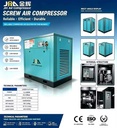 Stationary Oil Injected Screw Air Compressor Fixed Speed 15KW 20HP 3 Phase Industrial Air Compressor