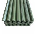 High Quality 0.12mm Red Prepainted Galvanized Ppgi Corrugated Steel Roofing Sheets for Construction