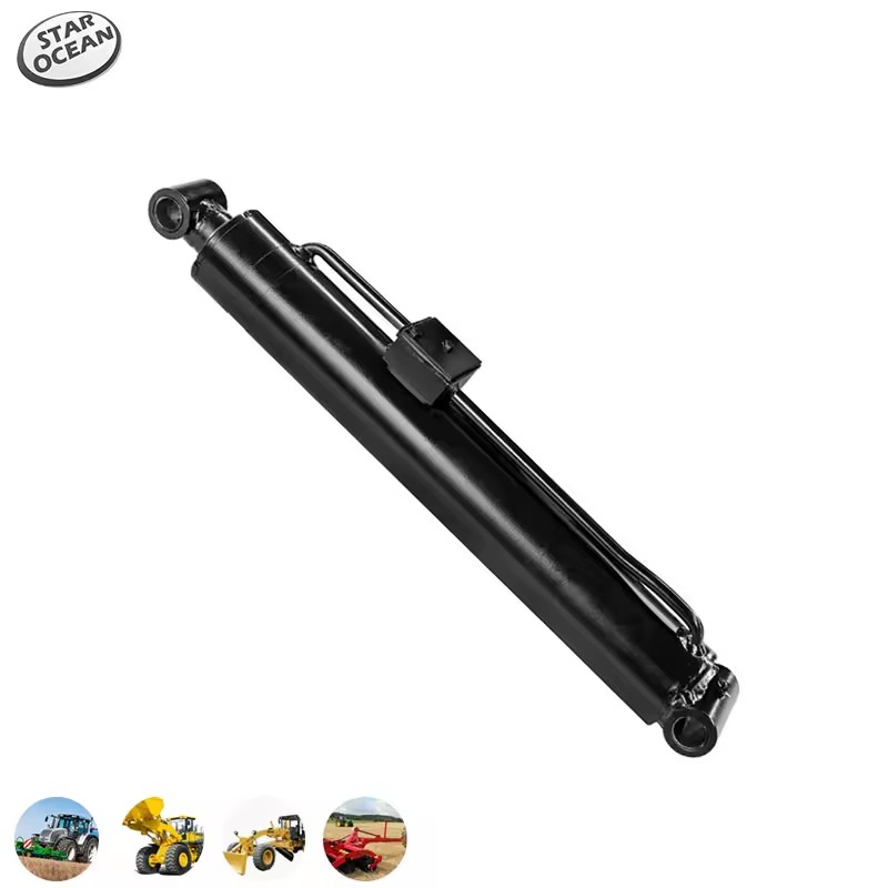 Customizable Hard Chrome Plated Steel Double Acting Wear-resistant Equipment Components Hydraulic Cylinder for Industry