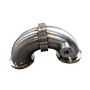 Custom Made Sports Car Stainless Steel SS304 3inch Exhaust Pipes Straight Downpipe