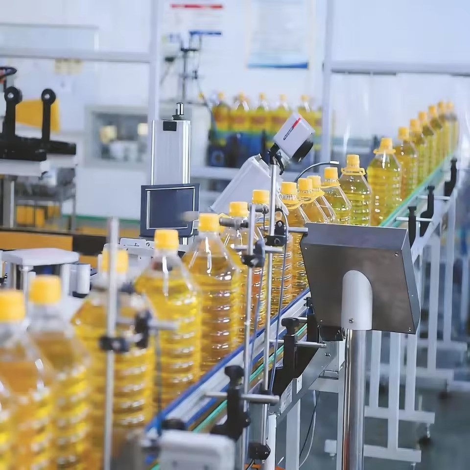 High Speed Electric Automatic Customised Pet Plastic Bottle Barrel Vegetable Sunflower Peanut Cooking Edible Oil Filling Machine