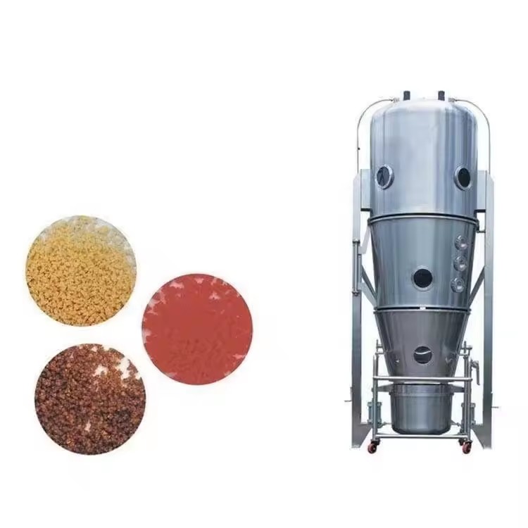 GfG Series Automatic High-efficiency GMP Grade Wdg Fluid Bed Dryer Drying Machine for Barium Sulphate