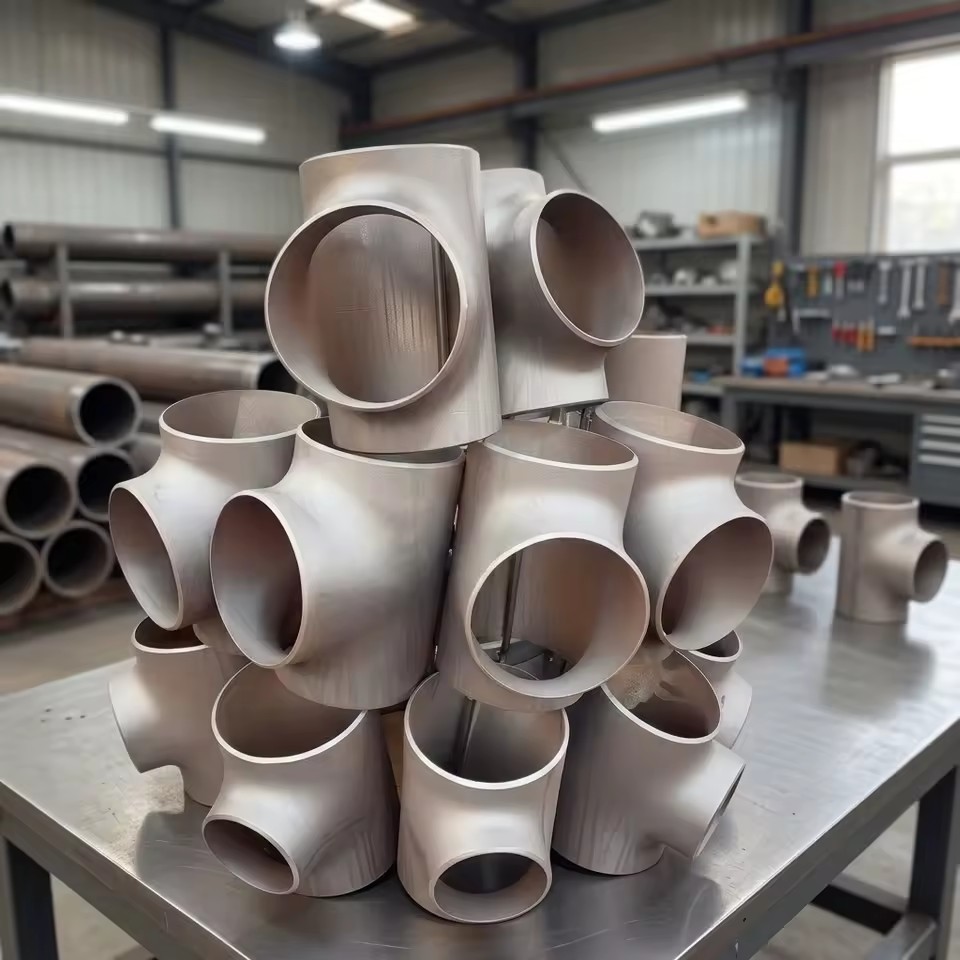 Black Coated Pipe Tee Casting Pipe Fitting for Pipeline Connection