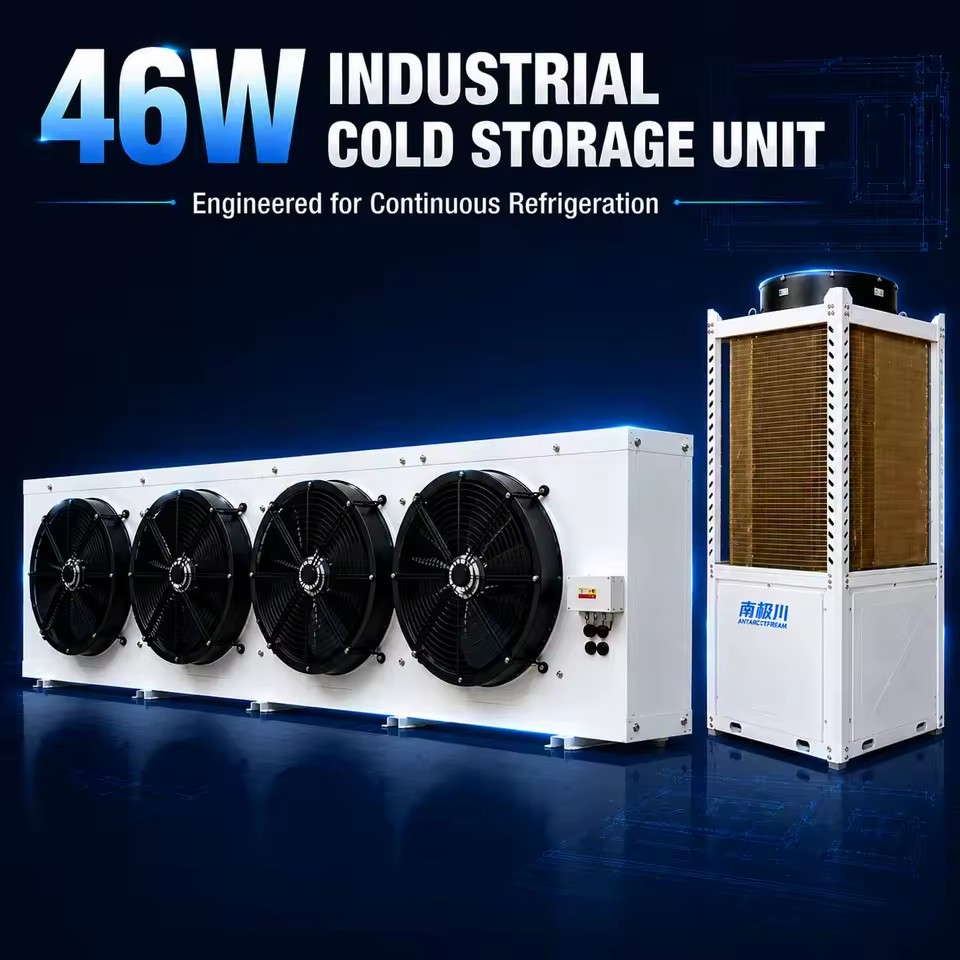 Tropical Climate Refrigeration Compressor Unit with Air Cooled Condenser