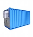 2*4*2.4m Container Cold Room Easy Relocation Flexible Site Commercial Refrigeration Storage Equipment