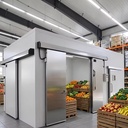 Factory Price Modular Walk in Cooler Freezing Room Custom Cold Room Refrigeration System with Solar Power Panel