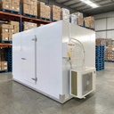 Heavy Duty Commercial Walk in Cooler Chiller Room High Efficiency Cold Storage Warehouse with Optional Solar System