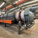 Small drum-type electric sand dryer, quartz sand drying equipment, fully automatic temperature-controlled industrial dryer